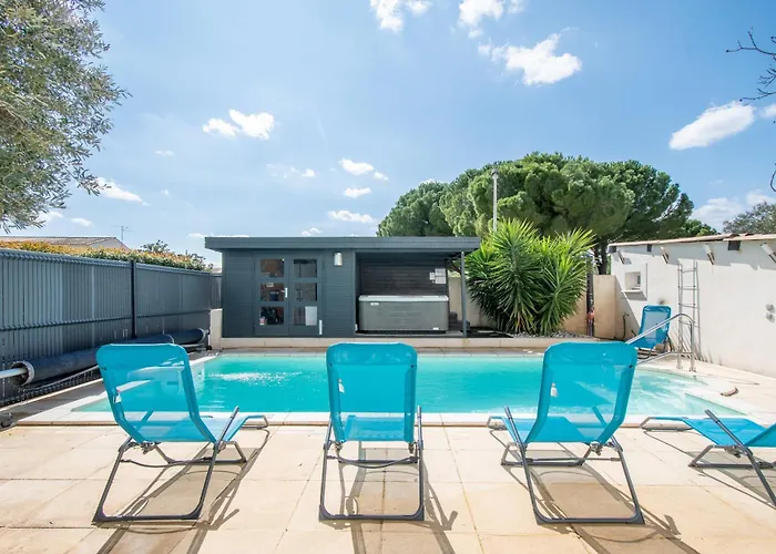 Apartman La Costiere - Independants - Espace Piscine Jacuzzi *